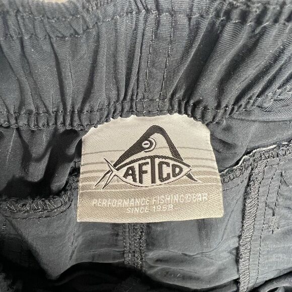 AFTCO Performance Fishing Pants L USA Made Lightweight Quick Dry Elastic Waist - Picture 5 of 9